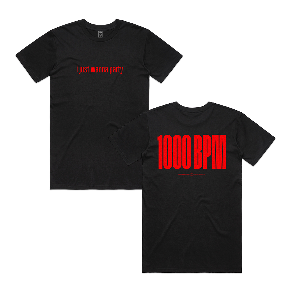 1000 BPM Tee – SoundCloud Store - Main Image